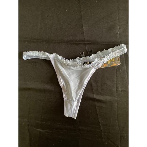 3 PAIR SEVEN TIL MIDNIGHT KEYHOLE THONG PANTIES LINGERIE SIZE L NEW - Picture 9 of 10